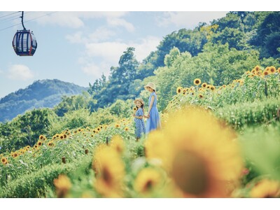 「きっと忘れない夏GARDEN FEST 2025-Summer-」がスタート。神戸布引ハーブ園が夏のリゾートに様変わり。昼はいっぱい遊んで、夜は「夜景×イルミネーション」の空間で、丸一日過ごせます！