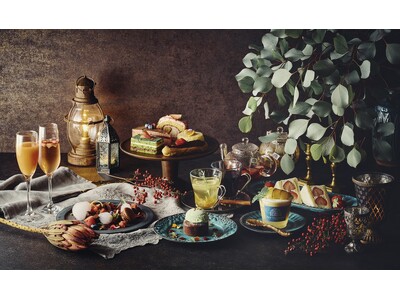 クリスマスマーケットで賑わう「神戸布引ハーブ園」のレストランやカフェラウンジで「心も体も温まるフェア」を開催中！スイーツを中心とした期間限定メニューが登場。”ほっこり、ゆったり”楽しいひと時を・・・。