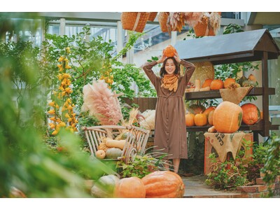 本物のかぼちゃ約300個が彩る 「ハロウィンフェア2026 」開催！子どもから大人まで思わず「可愛い」と心弾む。秋の神戸布引ハーブ園のガーデンの景観に溶け込む ここだけのフォトスポットが登場。