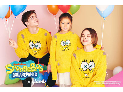 glambとスポンジ・ボブがコラボレーション発表