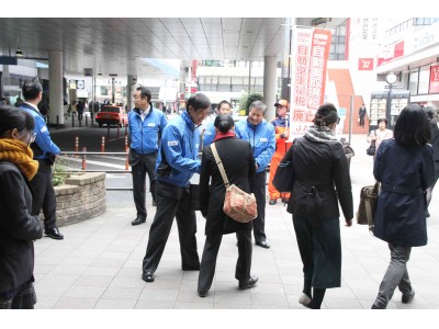 「過重で不公平・不合理な税制には断固反対！」自動車税制の改正にむけて全国各地で街頭活動を実施中