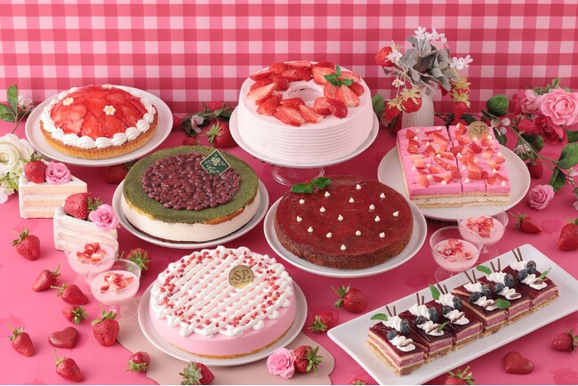 【3月4日～】スイパラ春限定「ストロベリーフェア」開催！いちご尽くしのスイーツ＆濃厚生キャラメル×カシスの新作ケーキ登場