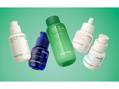 【INNISFREE】『グリーンティー セラミド ミルク エッセンストナー』と人気美容液の併用で肌効果の可能性を広げる！試験結果を公開