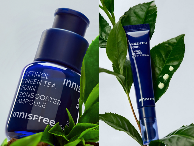 【INNISFREE】ベスコス21冠『レチノール×PDRN』美容液から『グリーンティー PDRN バウンス アイ＆スポット セラム』が新登場！～2月1日（日）より全国発売～