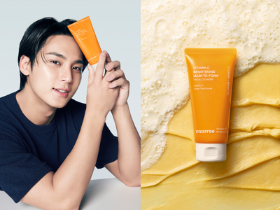 【INNISFREE】洗うたび、トーンアップ*¹ケア。“パック発想”洗顔『ビタC ブライトニング パックフォーム』が新登場！～6月1日（月）より発売～