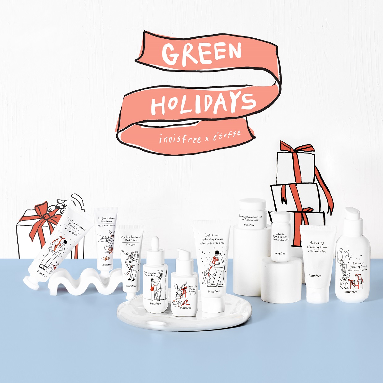 イラストブランドetoffeとタッグを組んだ2022年のホリデーコレクションが2022年11月1日(火)から数量限定で登場！『2022 Green Holidays(グリーンホリデー)』