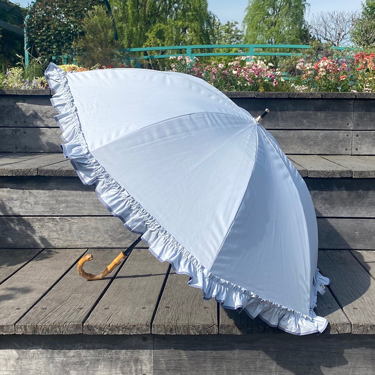 【西武池袋本店】フリルやリボンのトレンドのデザインからジェンダーレスな日傘まで集積展開「日傘フェア2024」