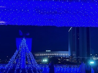 横浜駅東口 はまテラス イルミネーション