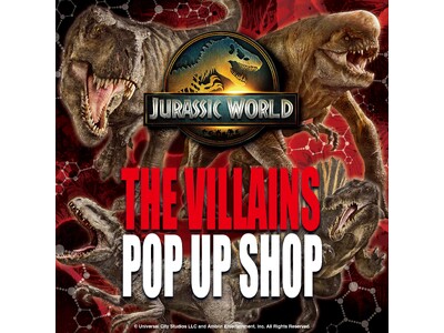 【そごう大宮店】『ジュラシック・ワールド』『バック・トゥ・ザ・フューチャー』『MINECRAFT』人気作品のPOP UP SHOPが登場