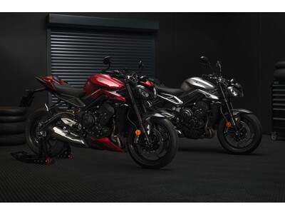 トライアンフから新型STREET TRIPLE 765ファミリー、発売日決定のお知らせ