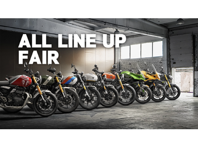 トライアンフから「ALL LINE UP FAIR」開催のお知らせ
