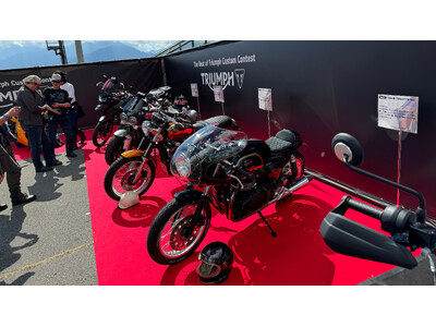 トライアンフから「TRIUMPH NATIONAL RALLY 2025」で実施するカスタムコンテストのエントリー受付中のお知らせ
