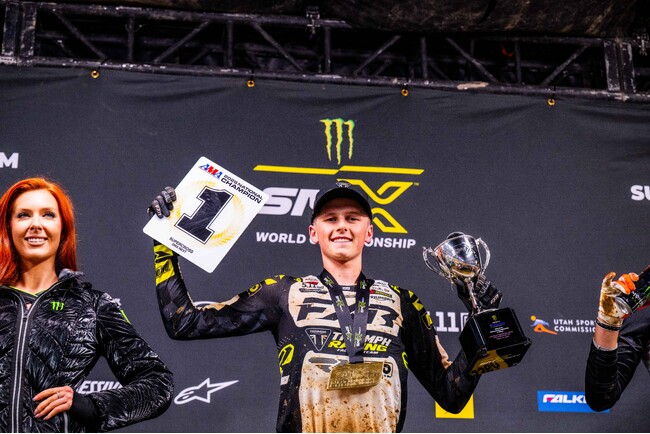 ディーコン・デンノが、SMX Next スーパークロス AMAナショナル選手権でチャンピオンに輝く