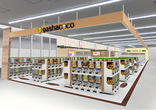 カプセルトイ専門店『gashacoco（ガシャココ）』のフランチャイズ店舗26号店『gashacoco コーチャンフォーつくば』を6月27日(金)オープン！