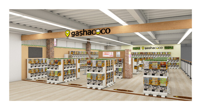 カプセルトイ専門店『gashacoco（ガシャココ）』のフランチャイズ店舗27号店『gashacoco リラィアブルブックス釧路運動公園通り』を7月17日(木)オープン！