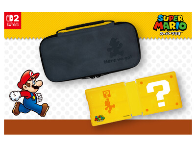 Nintendo Switch 2 用ライセンスアクセサリー「スーパーマリオ」シリーズ　全2種2026年4月28日(火)より発売開始予定！