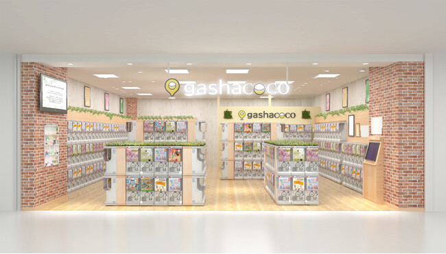 カプセルトイ専門店『gashacoco（ガシャココ）』のフランチャイズ店舗34号店『gashacoco ブックマンズアカデミーウニクス高崎』を6月5日(金)オープン！