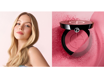 ＜アルマーニ ビューティ＞シルクのようになめらかで上品に、チークをヘルシーで光り輝く印象に彩る*1 「ルミナスシルク グロー ブラッシュ」が2023年 5 月 12 日（ 金 ）に新登場