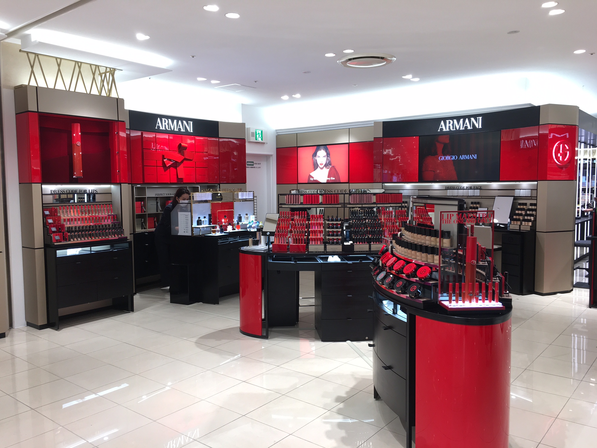 中部エリア初！アルマーニ ビューティがジェイアール 名古屋 タカシマヤにて新店舗をオープン。