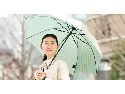 顔色を美しくする傘シリーズの新作「Riff」を東京青山SPIRALにて発表します