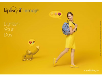 2018年春夏限定コレクション!　“kipling”と“emoji(R)”がコラボしたハッピーなバッグコレクション第2弾！サマーコレクションの発売開始！