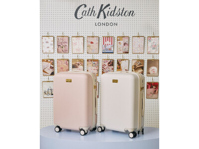 “中も外もかわいい”Cath Kidston新作キャリーケース