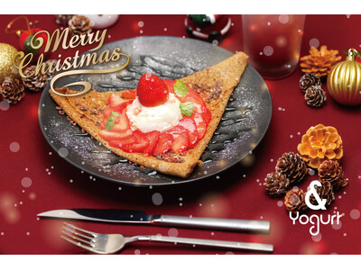 【12月1日から】クリスマス限定メニュー「ヨーグルトケーキ」で素敵なお食事タイムを。進化型グリークヨーグ...