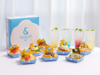 【グリークヨーグルトがシュークリームに！？】横浜西口に「& Yogurt（アンドヨーグルト）」が7月12...