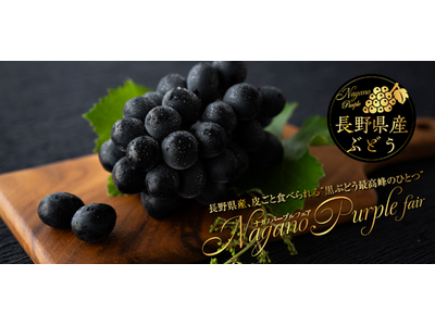 和食麺処サガミで「ナガノパープルデザート」を販売!!