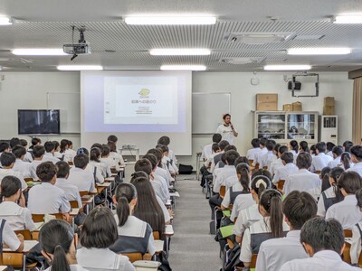 メタバース教育スタートアップのゲシピ株式会社、愛知県立杏和高等学校にて起業家教育出前授業を実施
