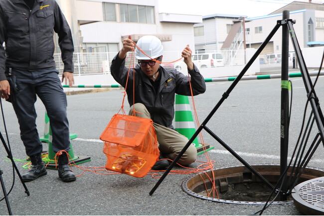 全国初（*1）となるIBIS2を活用した「下水道管路の全国特別重点調査」を実施