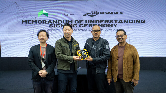 LiberawareとAerodyne Groupが業務提携に関する覚書を締結