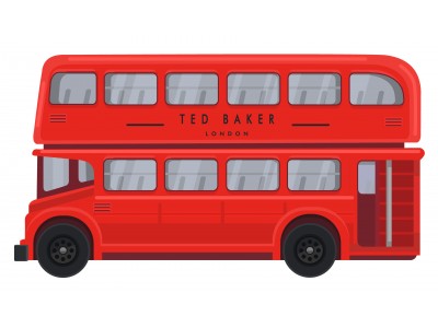 六本木ヒルズにて期間限定TED BAKERのロンドンバスが登場