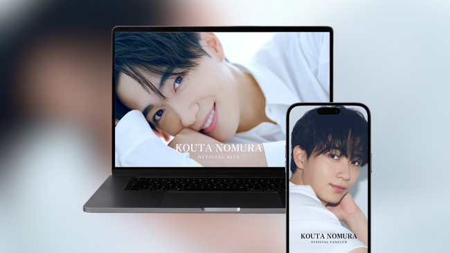 「FAM」にて、俳優「野村康太」のオフィシャルサイト/ファンクラブサイトを開設