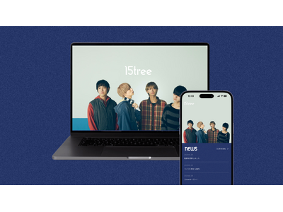 大阪出身の4人組ロックバンド「TRACK15」のファンクラブサイト「15tree」を「FAM」にてリリース
