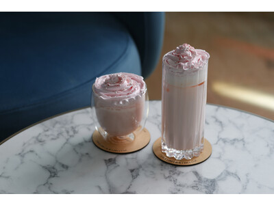 Intimissimi Cafe（インティミッシミカフェ）に、桜をテーマにしたラテ、Sakurissimo（サクリッシモ）やデザートが新登場。