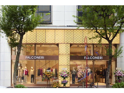 イタリアン カシミヤブランドのFALCONERI（ファルコネーリ）が、銀座に路面店をオープン