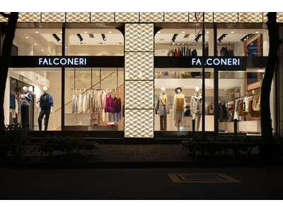 イタリアンカシミヤブランドのFALCONERI（ファルコネーリ）銀座店にてFLOS（フロス）とコラボレーション