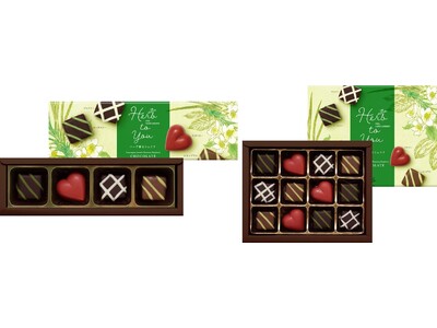 ハーブの香りで癒されるチョコレートや思いを伝えるチョコレートなどバレンタインコレクション2023を販売