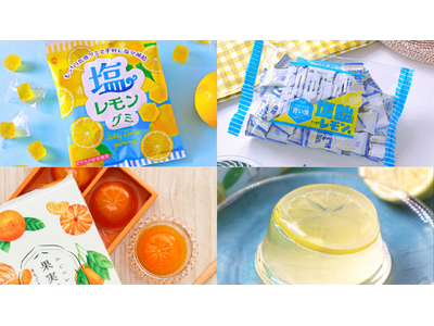 長期化する夏に備えた、”食べる対策”塩分補給・涼感スイーツ全6商品を発売