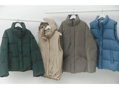 「ユナイテッドアローズ グリーンレーベル リラクシング」「CITEN」で「グリーンダウンプロジェクト」のリサイクルダウンを使用したダウンウェアを販売