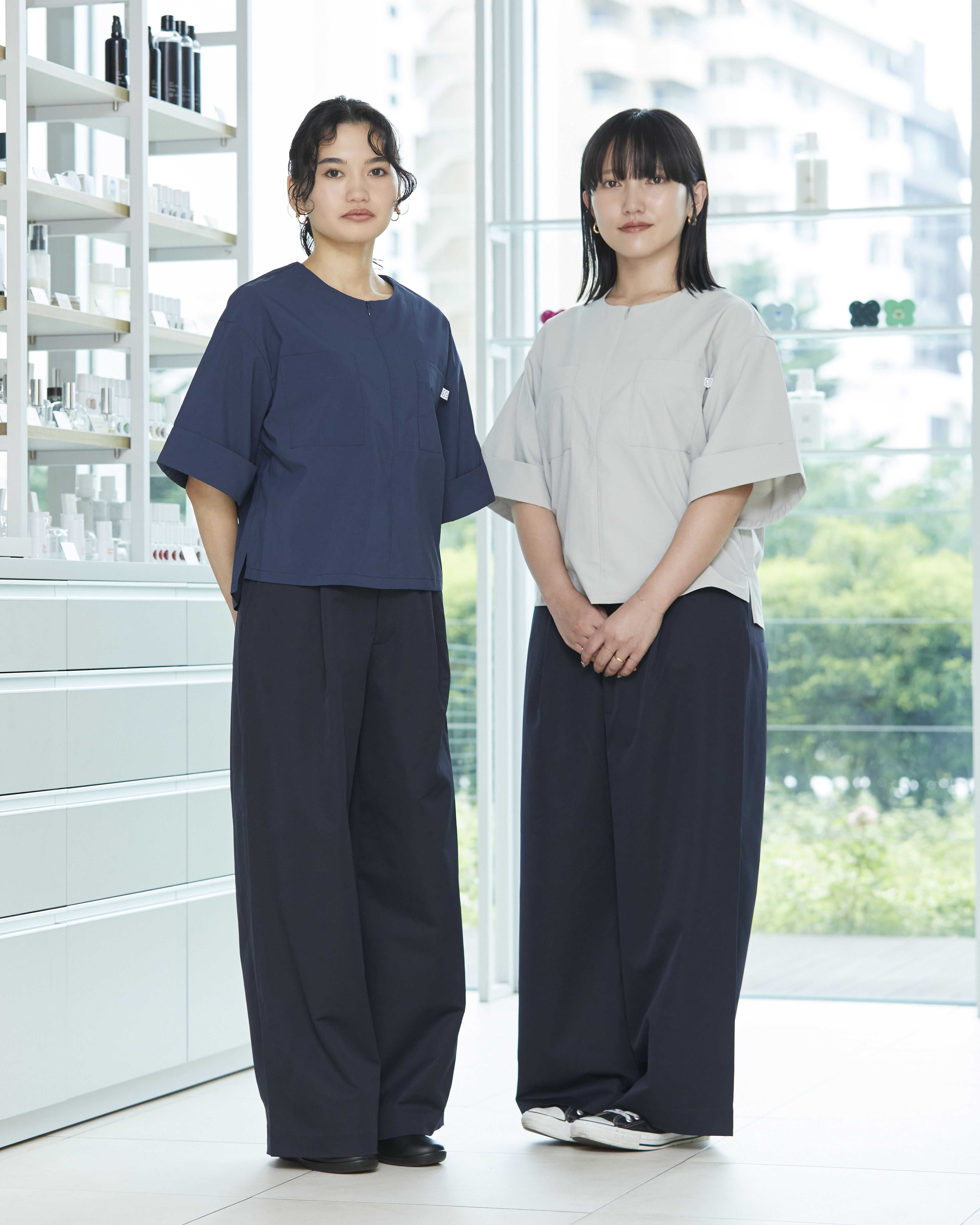 法人向けユニフォームレーベル「ID UNITED ARROWS」がトータルビューティカンパニー「uka」のスタッフ用ウェアをプロデュース