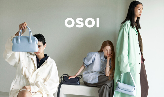韓国発バッグブランド「OSOI」 日本国内初のブランド単独実店舗を2025年9月、ルミネ新宿、渋谷PARCOにオープン