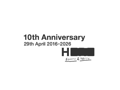 H BEAUTY&YOUTH、開業10年を機に、現在地とこれからを提示する特別な取り組みを展開