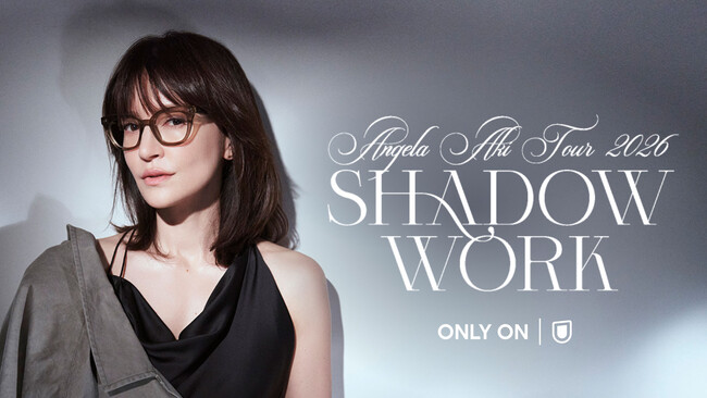 アンジェラ・アキ「Angela Aki Tour 2026 SHADOW WORK」のNHKホール公演をU-NEXTにて独占生配信決定！