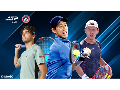 錦織圭、引退発表後初の公式戦はワシントンD.C.へ！1回戦は松岡修造のゲスト解説でU-NEXT日本国内独占ライブ配信。錦織圭の独占インタビュー映像も、U-NEXTテニス公式YouTubeで配信
