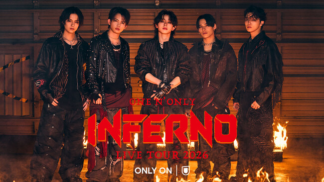 ONE N' ONLY初の東阪アリーナツアーより、チケット完売となった東京公演をU-NEXTにて独占生配信！当日はSNSウォッチパーティも実施決定！