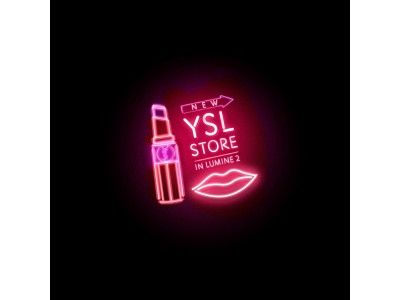 日本初のYSLメイクアップ コンセプトストア「イヴ・サンローラン・ボーテ デア トゥ ステージ」がルミネ新宿 ルミネ2にオープン！