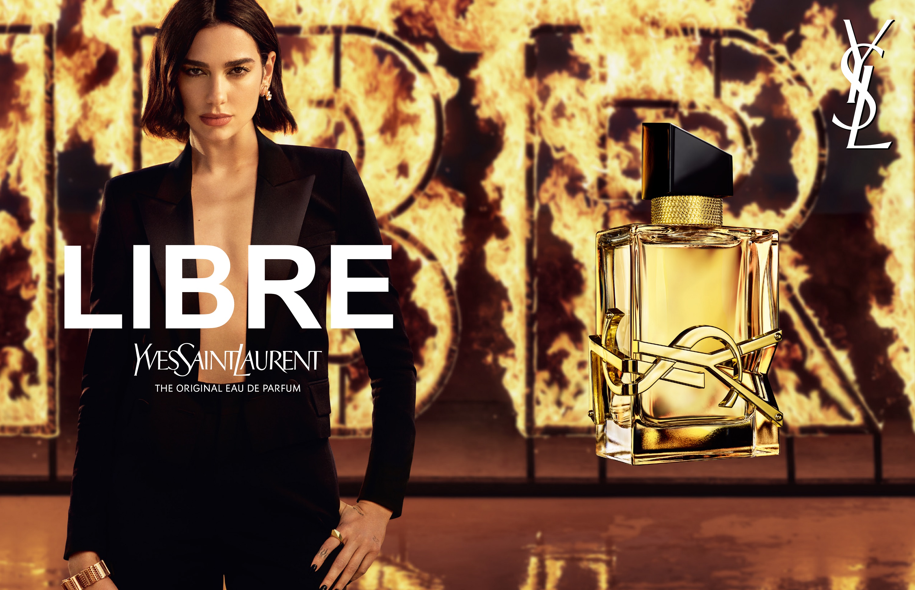 【YSL BEAUTY】アイコン フレグランス「LIBRE」のアンバサダー、デュア・リパを起用した新・広告キャンペーンがついに全世界解禁！