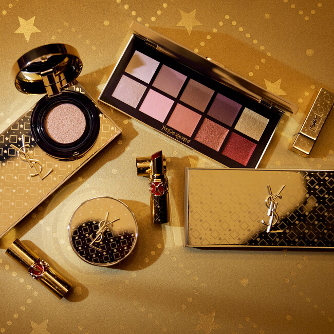 【YSL BEAUTY】2022年クリスマス第一弾!アイコニックなゴールド&スターをモチーフにモロッカンスタイルをミックスしたノエルルックが限定登場!